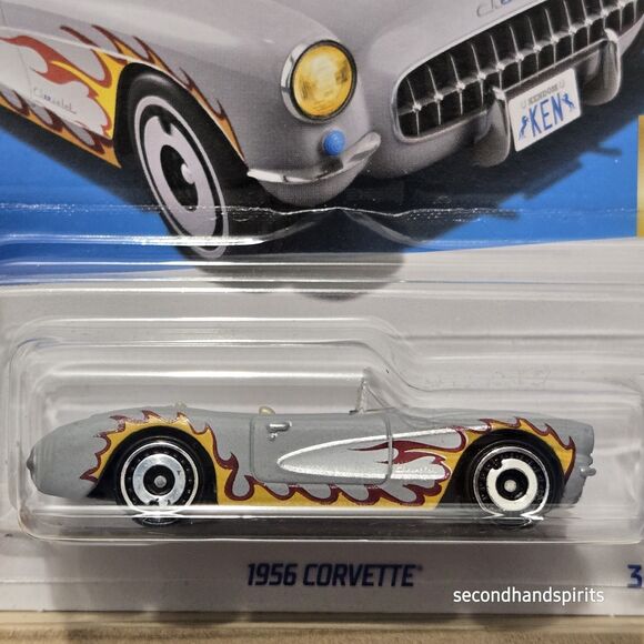 Hot Wheels 1956 Corvette Blue Barbie Silver Ken - Perfect Wedding Cake Toppers - Picture 2 of 5